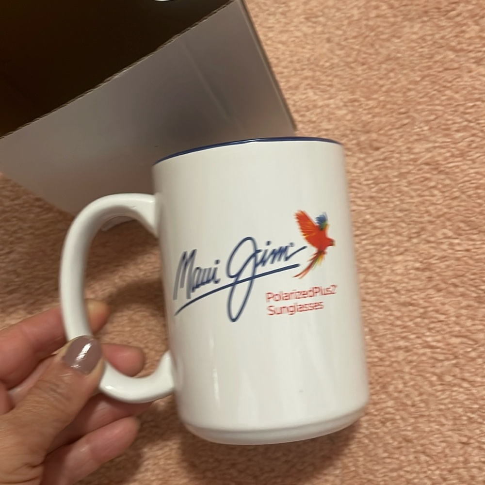 Maui Jim coffee/tea mug in a box